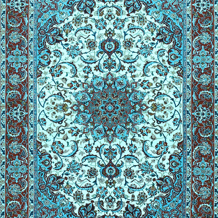 Persian Light Blue Traditional Rug, tr3197lblu