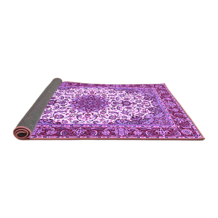 Sideview of Persian Purple Traditional Rug, tr3197pur
