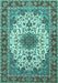 Persian Turquoise Traditional Rug, tr3197turq