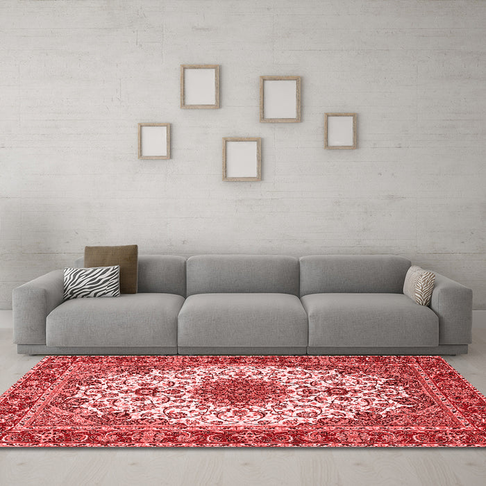 Traditional Red Washable Rugs