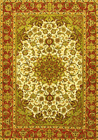 Persian Yellow Traditional Rug, tr3197yw