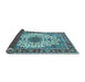 Sideview of Persian Light Blue Traditional Rug, tr3197lblu