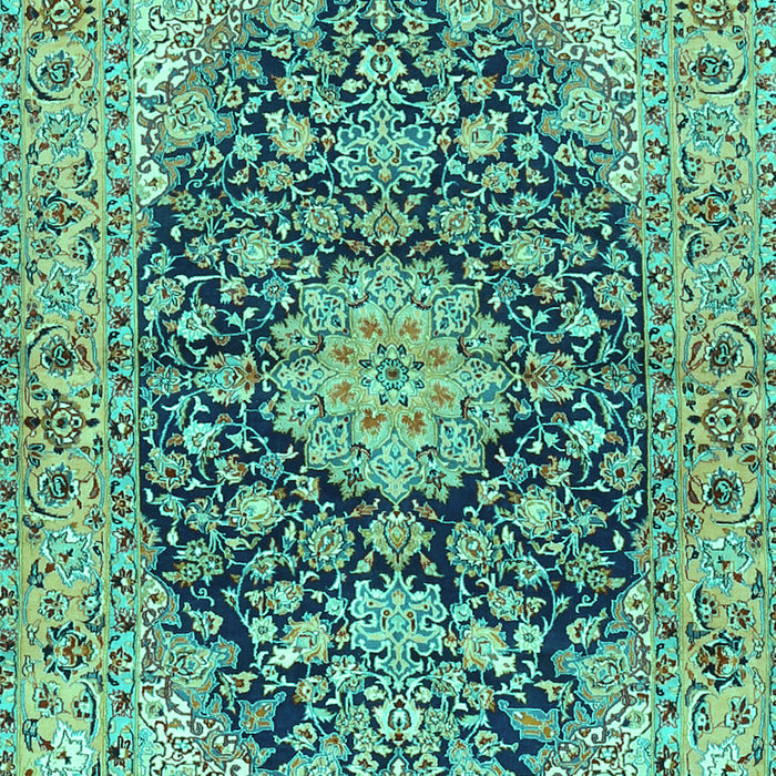 Persian Turquoise Traditional Rug, tr3198turq