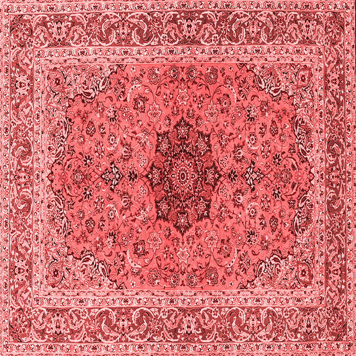Machine Washable Persian Red Traditional Rug, wshtr3199red