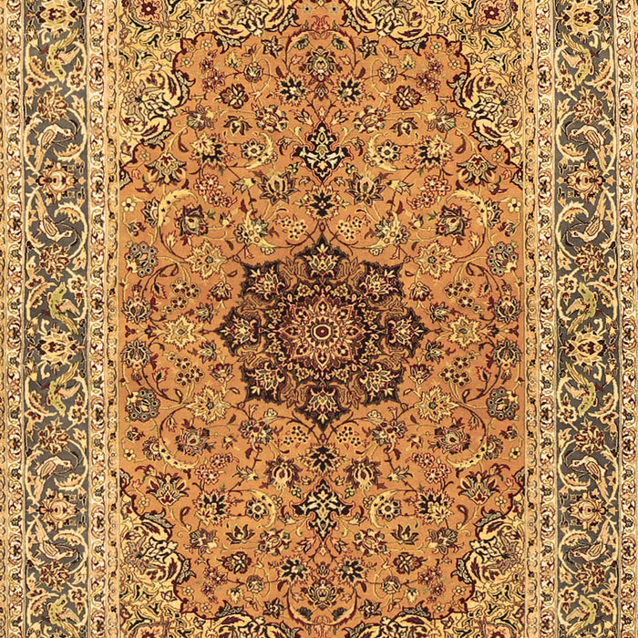 Machine Washable Persian Brown Traditional Rug, wshtr3199brn