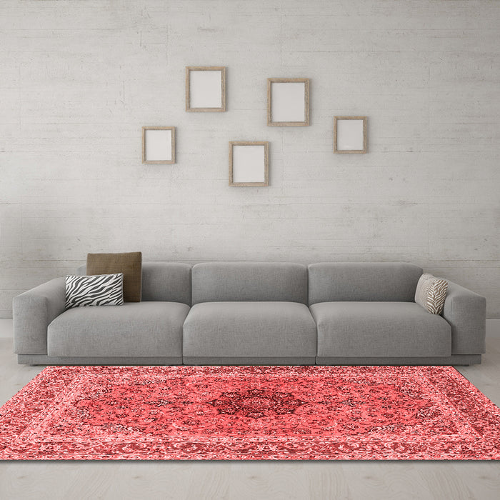 Traditional Red Washable Rugs
