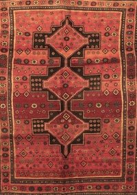 Persian Brown Traditional Rug, tr319brn