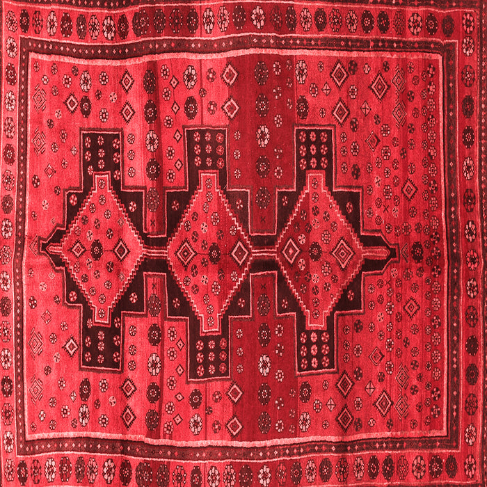 Machine Washable Persian Red Traditional Rug, wshtr319red