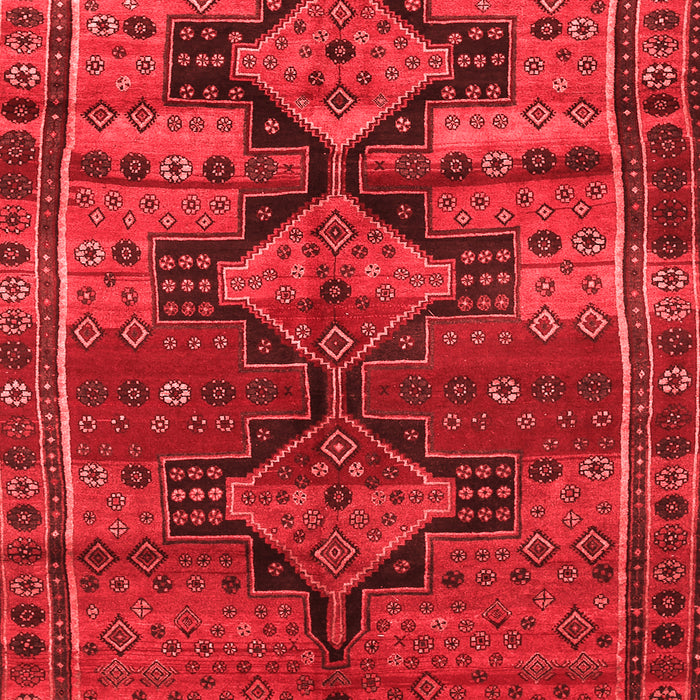 Machine Washable Persian Red Traditional Rug, wshtr319red