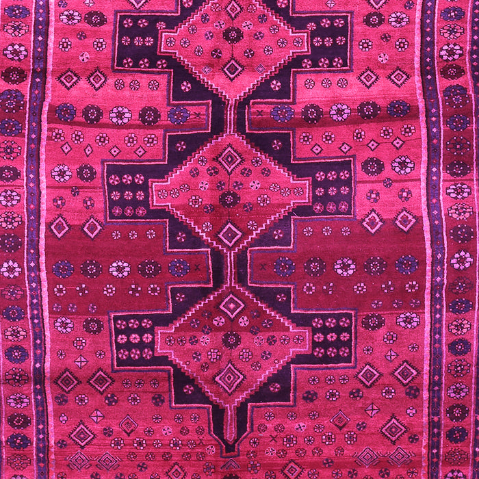 Machine Washable Persian Pink Traditional Rug, wshtr319pnk