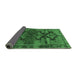 Sideview of Persian Emerald Green Traditional Rug, tr319emgrn