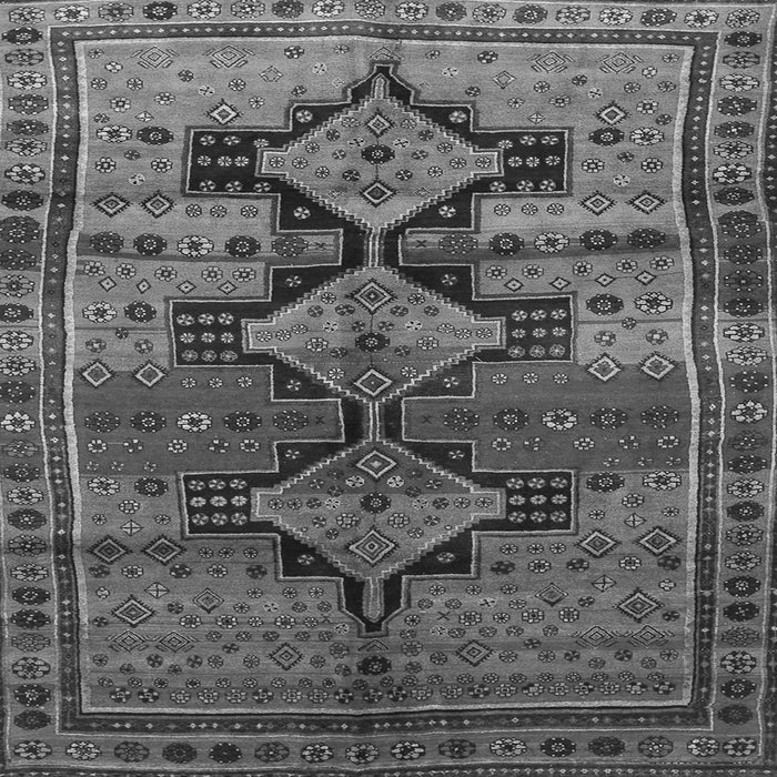 Serging Thickness of Persian Gray Traditional Rug, tr319gry