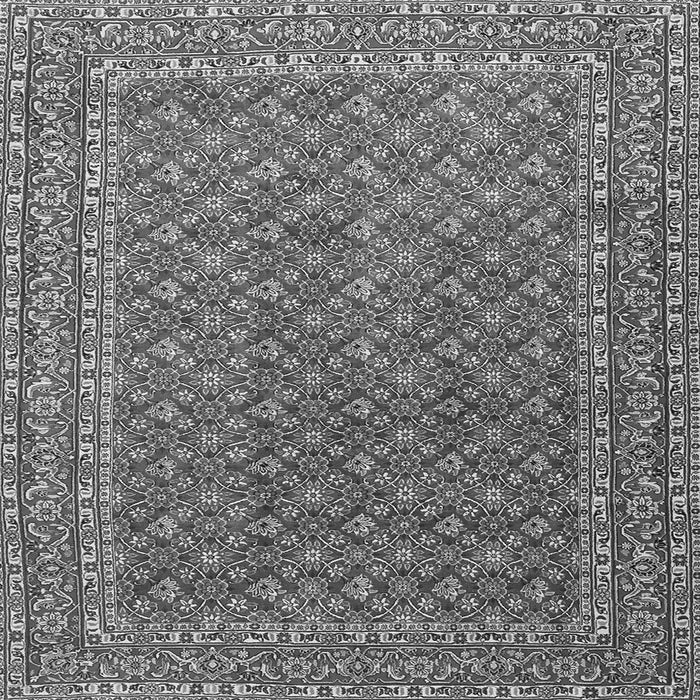 Serging Thickness of Persian Gray Traditional Rug, tr3200gry