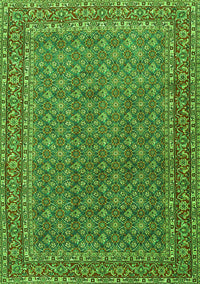 Persian Green Traditional Rug, tr3200grn