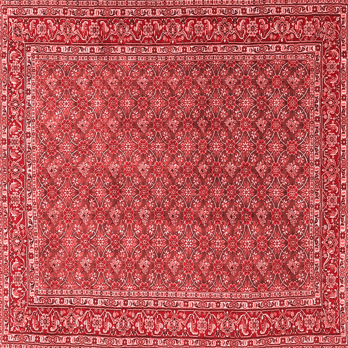 Machine Washable Persian Red Traditional Rug, wshtr3200red