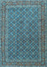 Persian Light Blue Traditional Rug, tr3200lblu