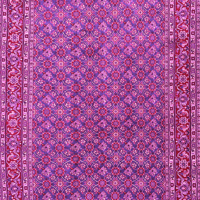 Machine Washable Persian Pink Traditional Rug, wshtr3200pnk