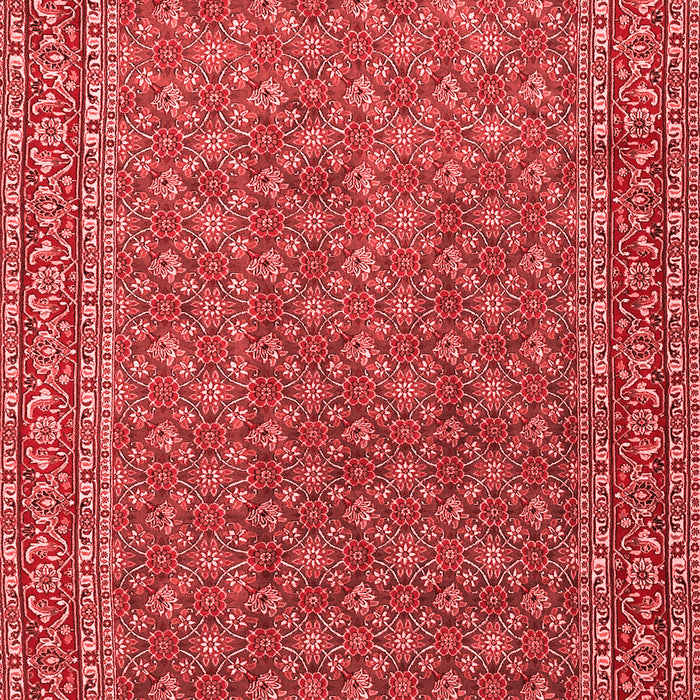 Machine Washable Persian Red Traditional Rug, wshtr3200red