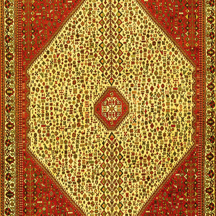 Persian Yellow Traditional Rug, tr3201yw