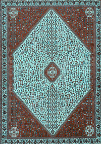 Persian Light Blue Traditional Rug, tr3201lblu