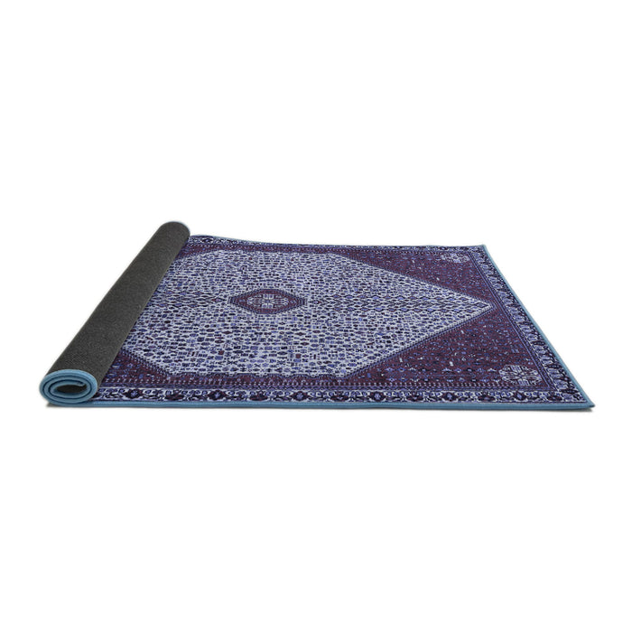 Sideview of Persian Blue Traditional Rug, tr3201blu