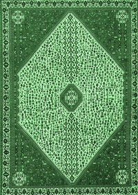 Persian Emerald Green Traditional Rug, tr3201emgrn