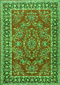 Persian Green Traditional Rug, tr3202grn