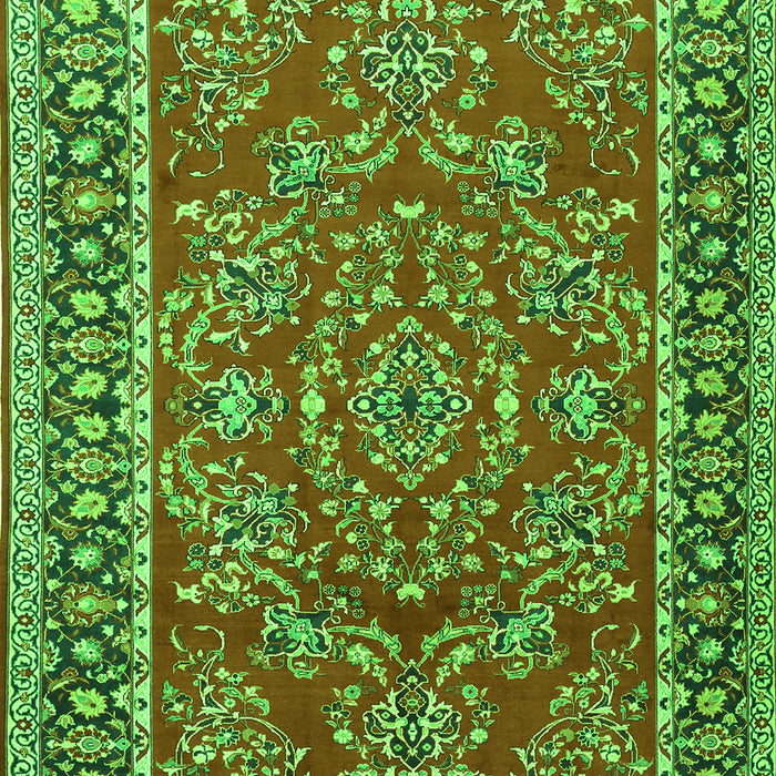 Persian Green Traditional Rug, tr3202grn