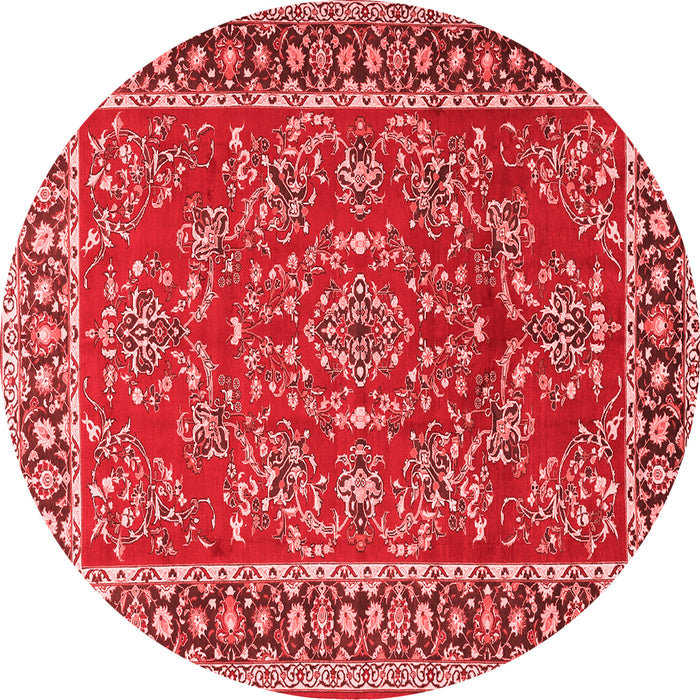 Machine Washable Persian Red Traditional Rug, wshtr3202red