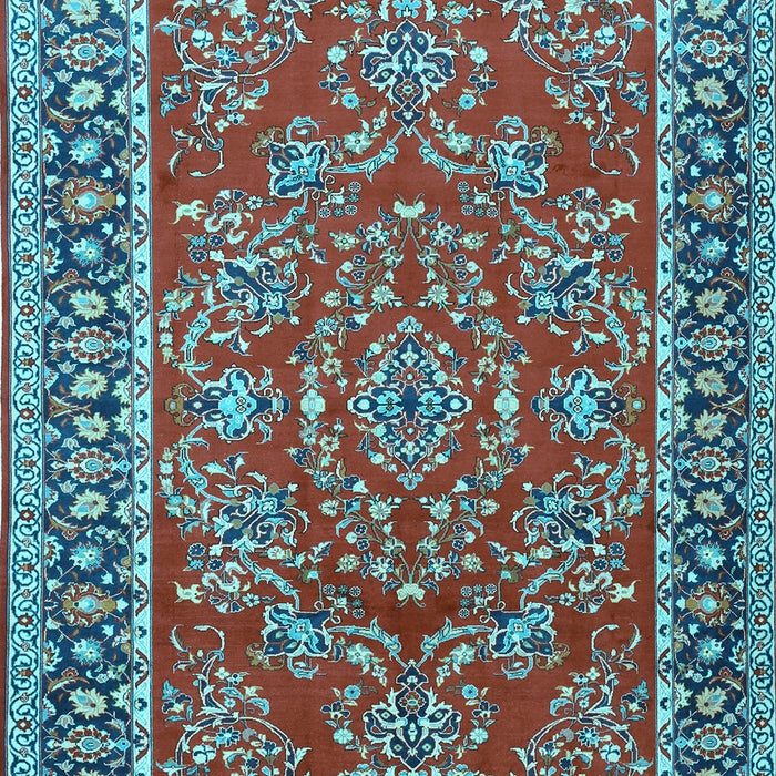 Persian Light Blue Traditional Rug, tr3202lblu