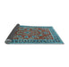 Sideview of Persian Light Blue Traditional Rug, tr3202lblu