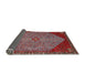 Sideview of Traditional Red Persian Rug, tr3203