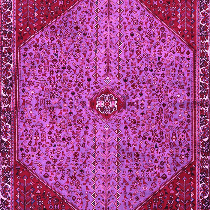Machine Washable Persian Pink Traditional Rug, wshtr3203pnk