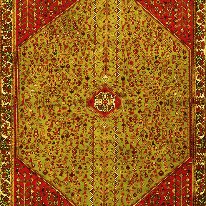 Persian Yellow Traditional Rug, tr3203yw