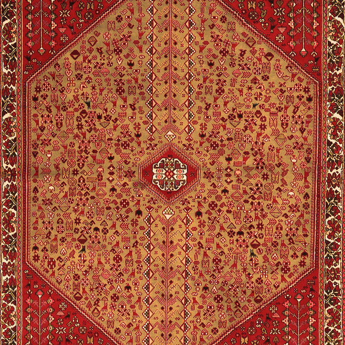 Persian Orange Traditional Rug, tr3203org