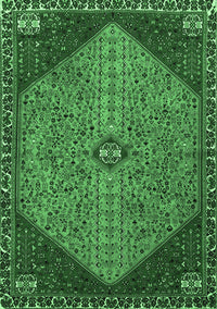 Persian Emerald Green Traditional Rug, tr3203emgrn