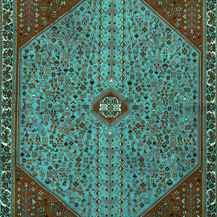 Persian Turquoise Traditional Rug, tr3203turq