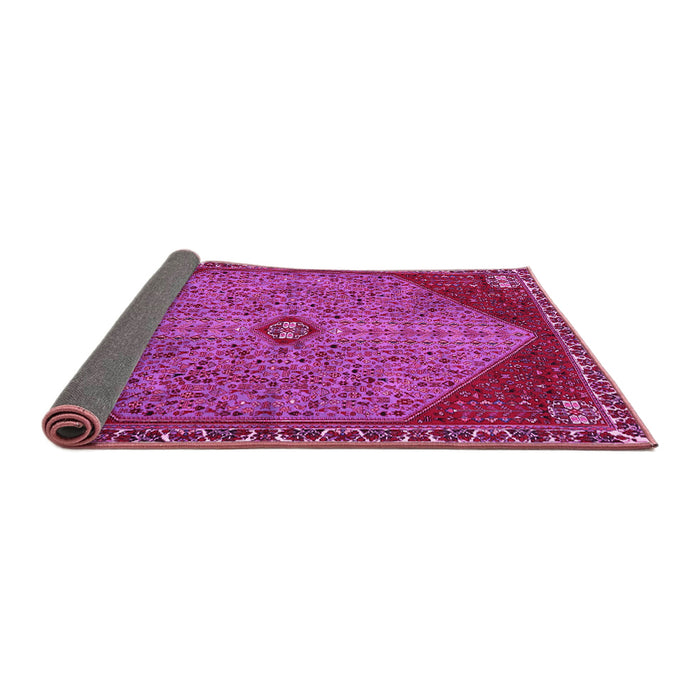 Sideview of Persian Pink Traditional Rug, tr3203pnk
