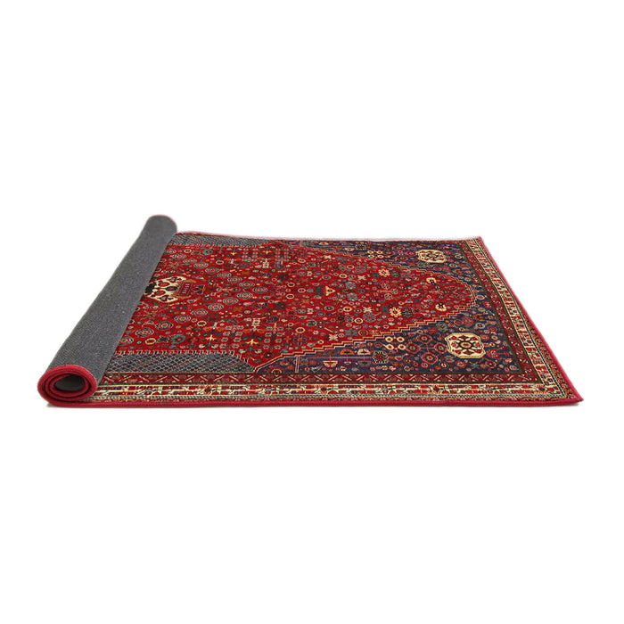 Sideview of Traditional Dark Almond Brown Persian Rug, tr3204