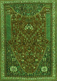 Persian Green Traditional Rug, tr3204grn