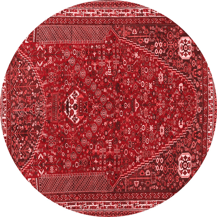 Machine Washable Persian Red Traditional Rug, wshtr3204red