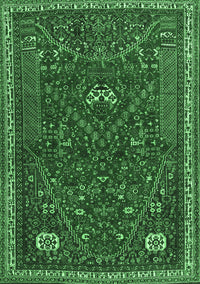 Persian Emerald Green Traditional Rug, tr3204emgrn