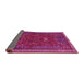 Sideview of Persian Pink Traditional Rug, tr3204pnk
