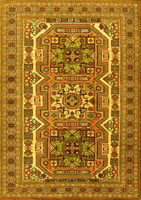 Persian Yellow Traditional Rug, tr3205yw