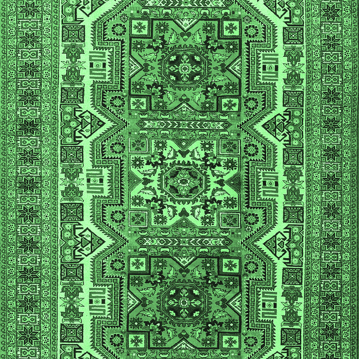Persian Emerald Green Traditional Rug, tr3205emgrn