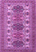 Machine Washable Persian Purple Traditional Area Rugs, wshtr3206pur