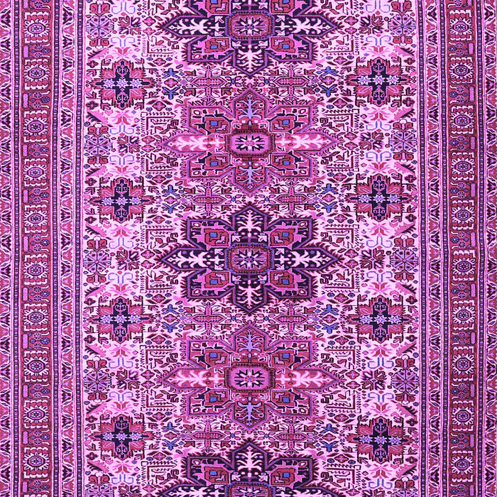 Machine Washable Persian Purple Traditional Area Rugs, wshtr3206pur
