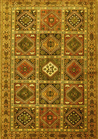 Persian Yellow Traditional Rug, tr3207yw