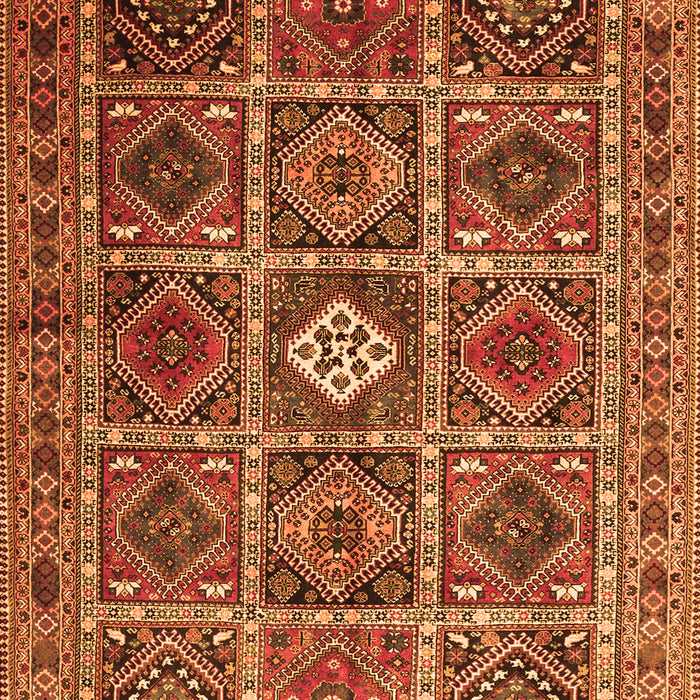 Persian Orange Traditional Rug, tr3207org