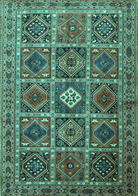 Persian Turquoise Traditional Rug, tr3207turq